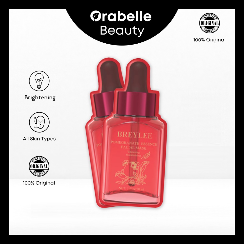 BREYLEE Pomegranate Serum Facial Mask / Breylee Sheet Mask
