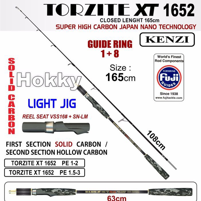 JORAN KENZI TORZITE XT LIGHT JIG PE 1-2
