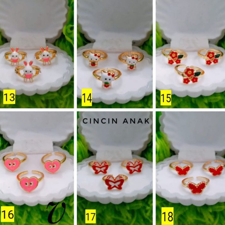 Xuping Perhiasan Cincin Anak C724