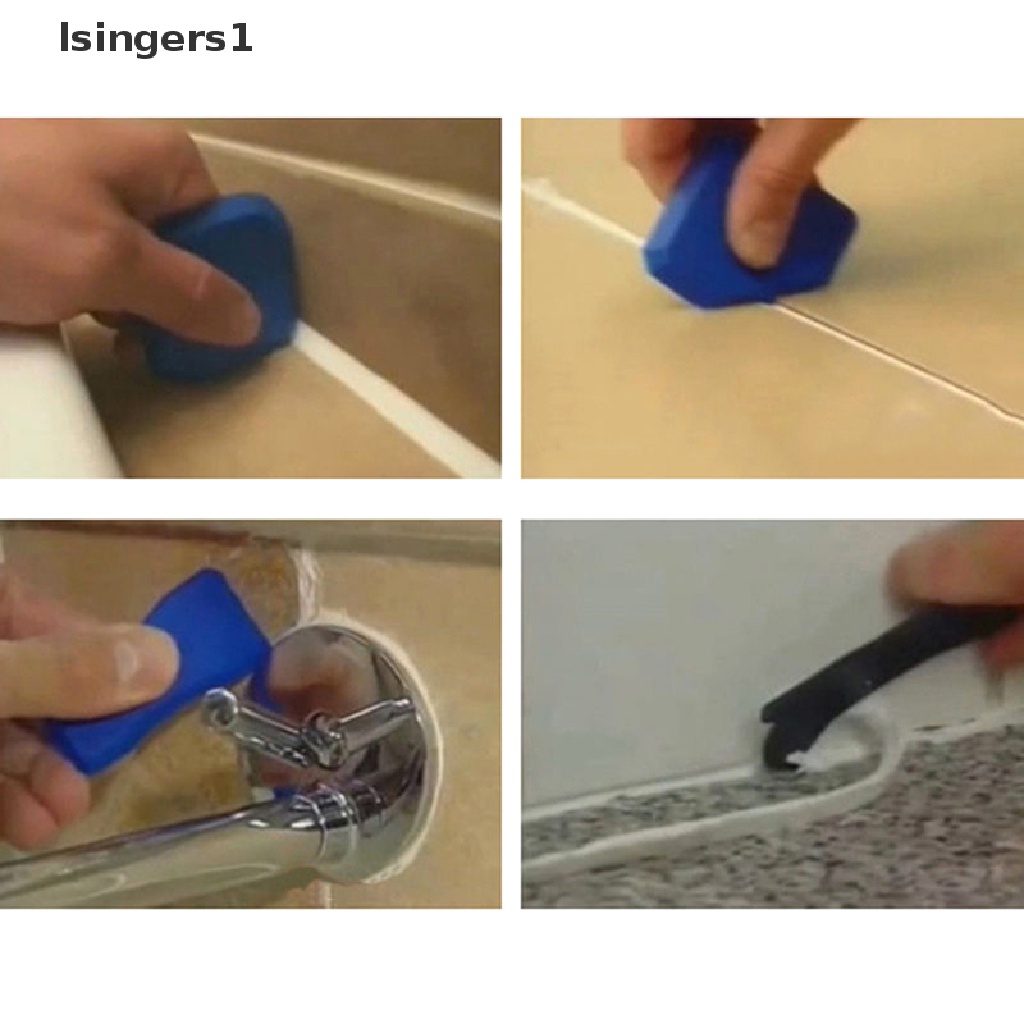 (lsingers1) 4pcs / Set Scraper / Kape Silikon Aplikator Dempul / Nat Ubin Lantai