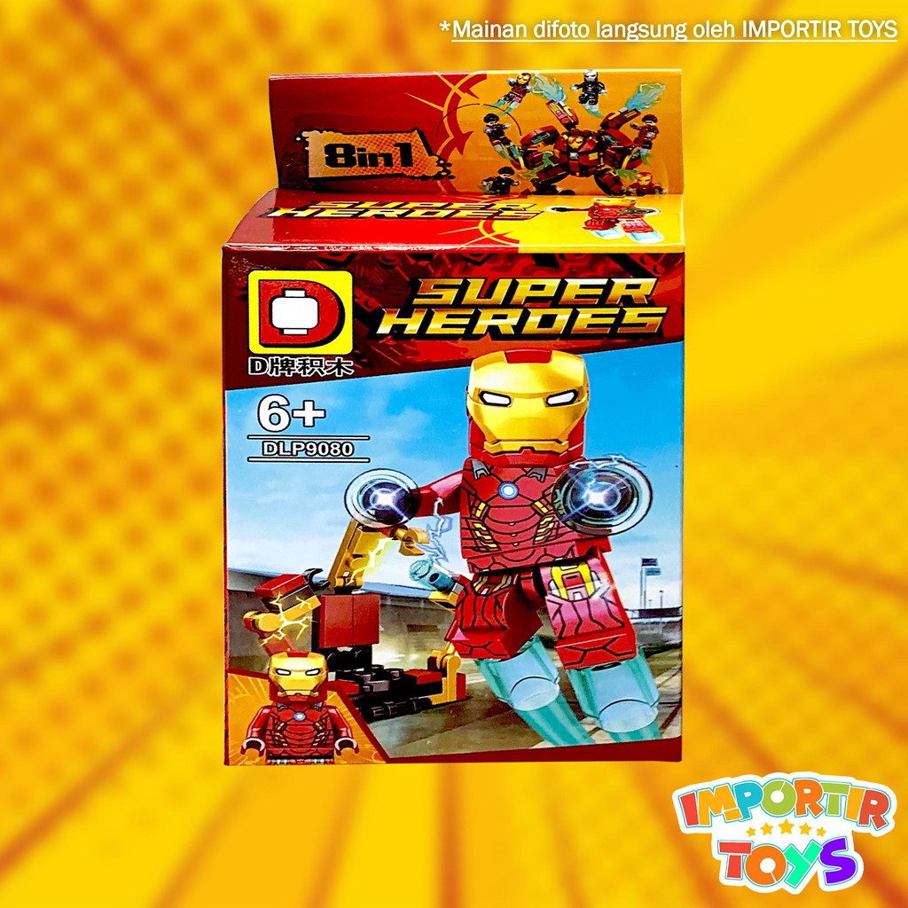 LEGO SUPERHEROES (8 VARIAN KARAKTER SUPERHERO)