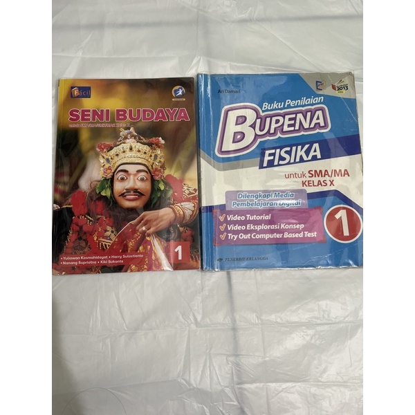 

SECOND LIKE NEW Buku seni budaya Facil Bupena Fisika Kelas X/1 penerbit erlangga