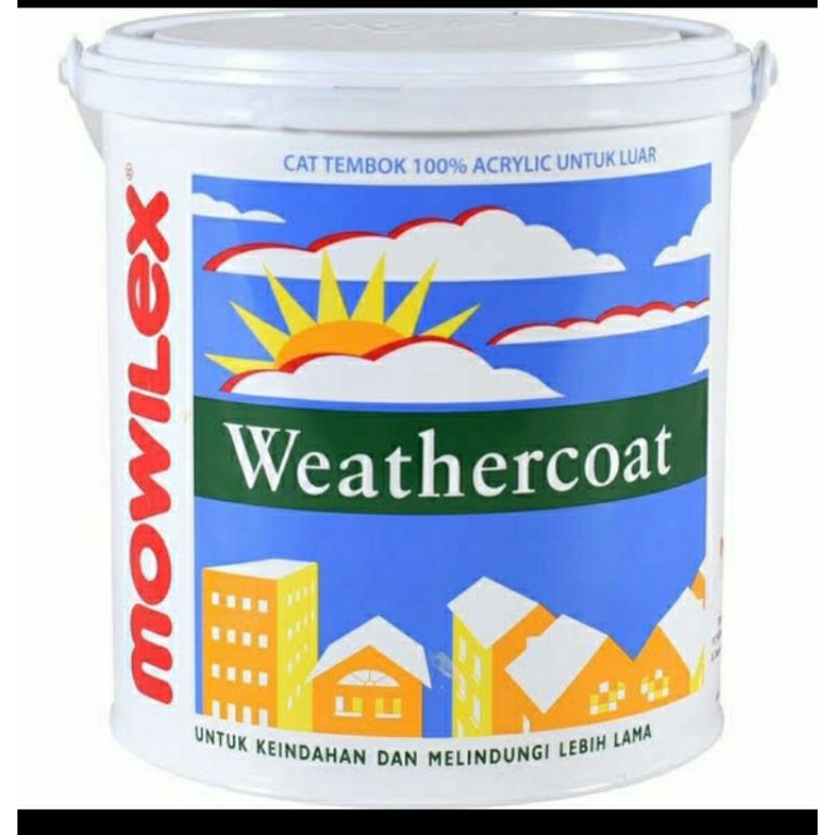 mowilex wheatercoat exterior cat tembok pail