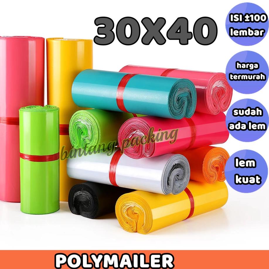 

Stok Banyak BWQOZ Plastik Polymailer Plastic Packing ukuran 30 x 40 plastik packing 87 Best Product