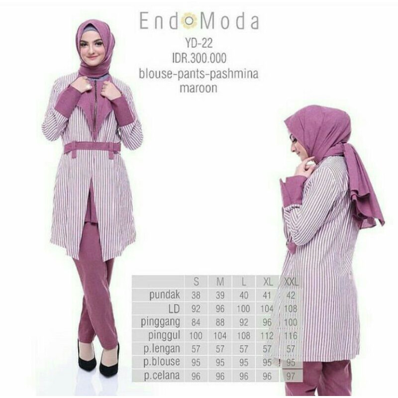 Setelan Terbaru Endomoda yd22