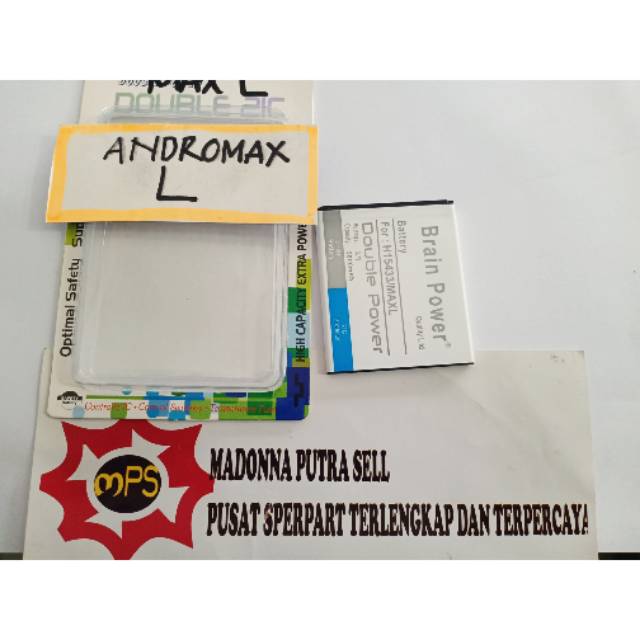 Baterai andromax L double power