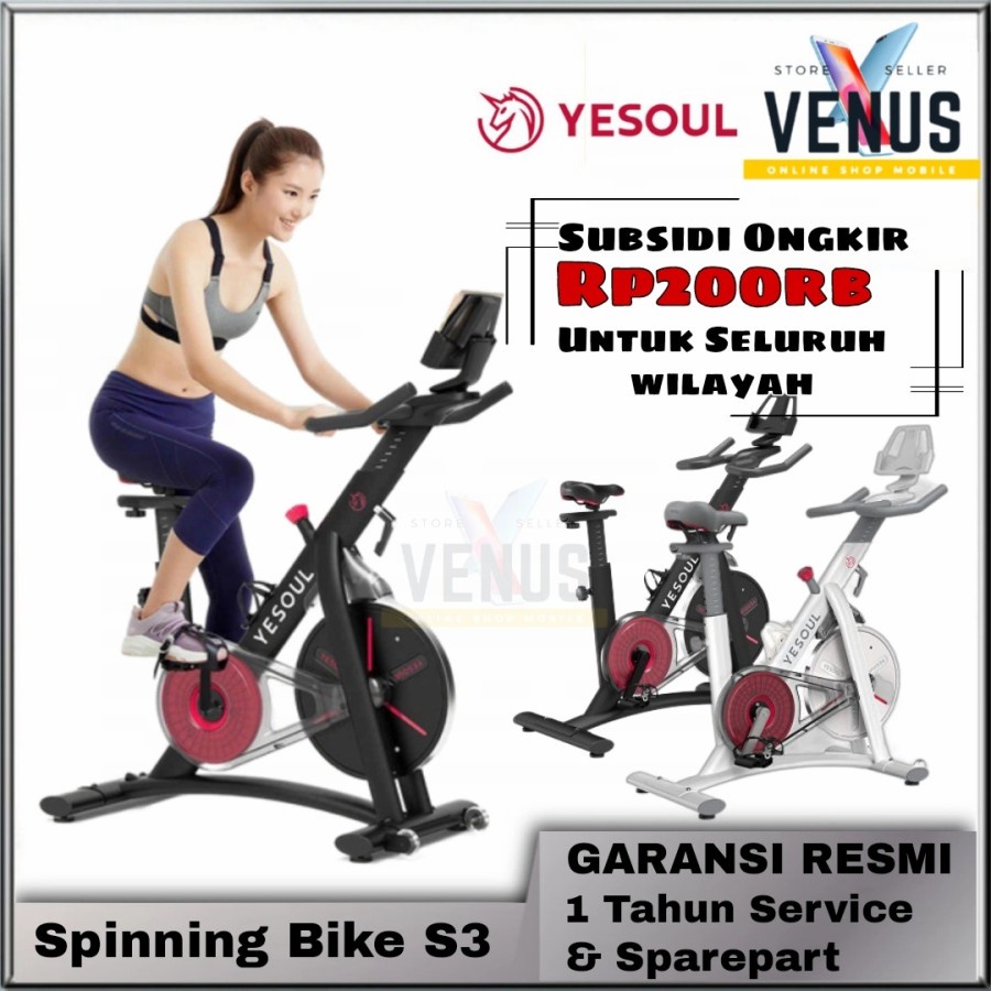 Yesoul Spinning Bike S3 Sepeda Statis Bicycle exercise Indoor Gym