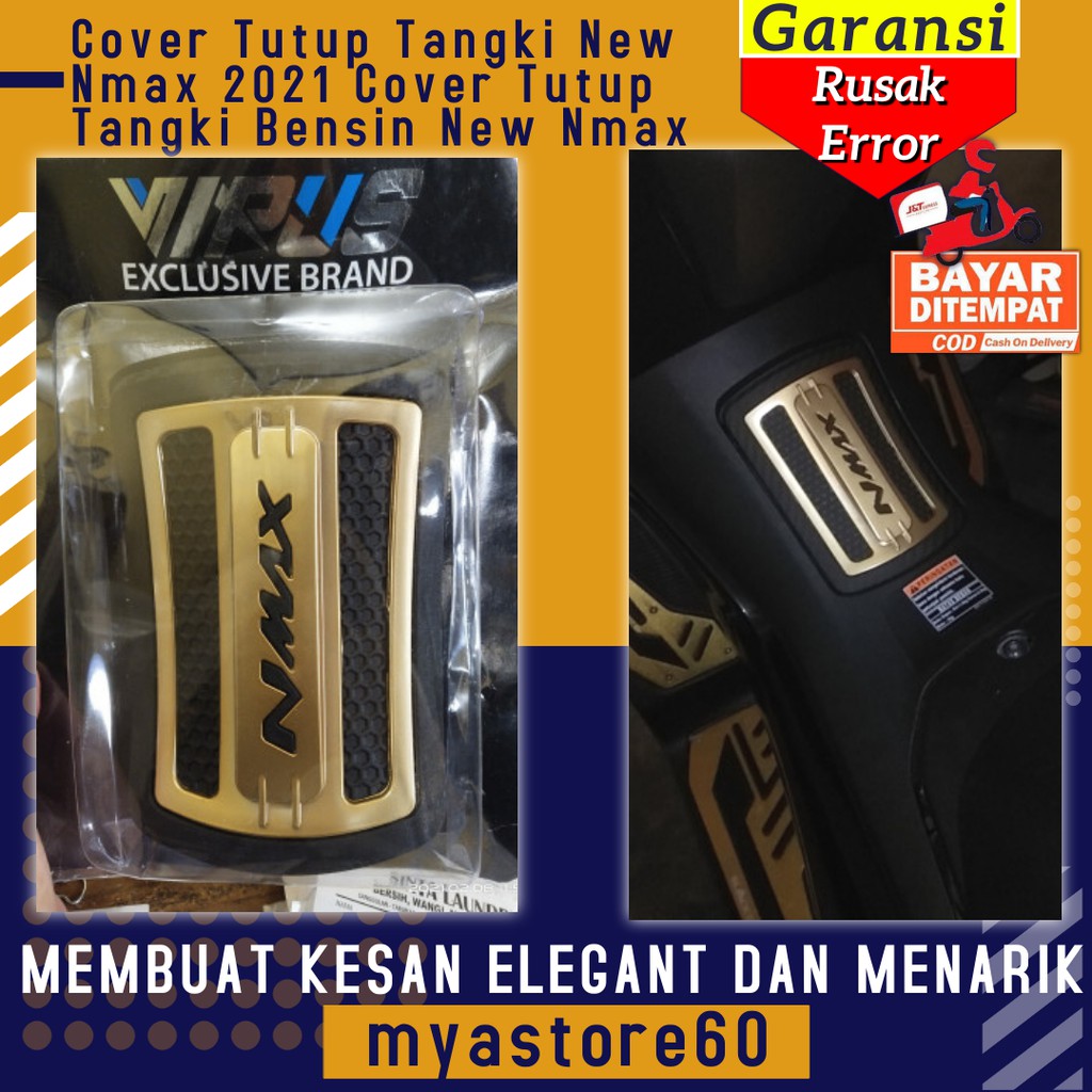 Cover Tutup Tangki Aksesoris Variasi New Nmax 2021 Cover Tutup Tangki Bensin New Nmax2 2021 Terbaru