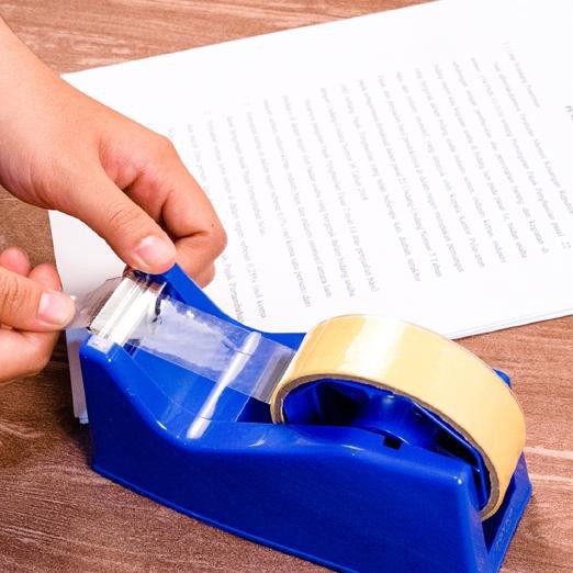 

^-64 Tape Cutter Tape Dispenser Pemotong Pita Perekat Joyko TD-103 ◄