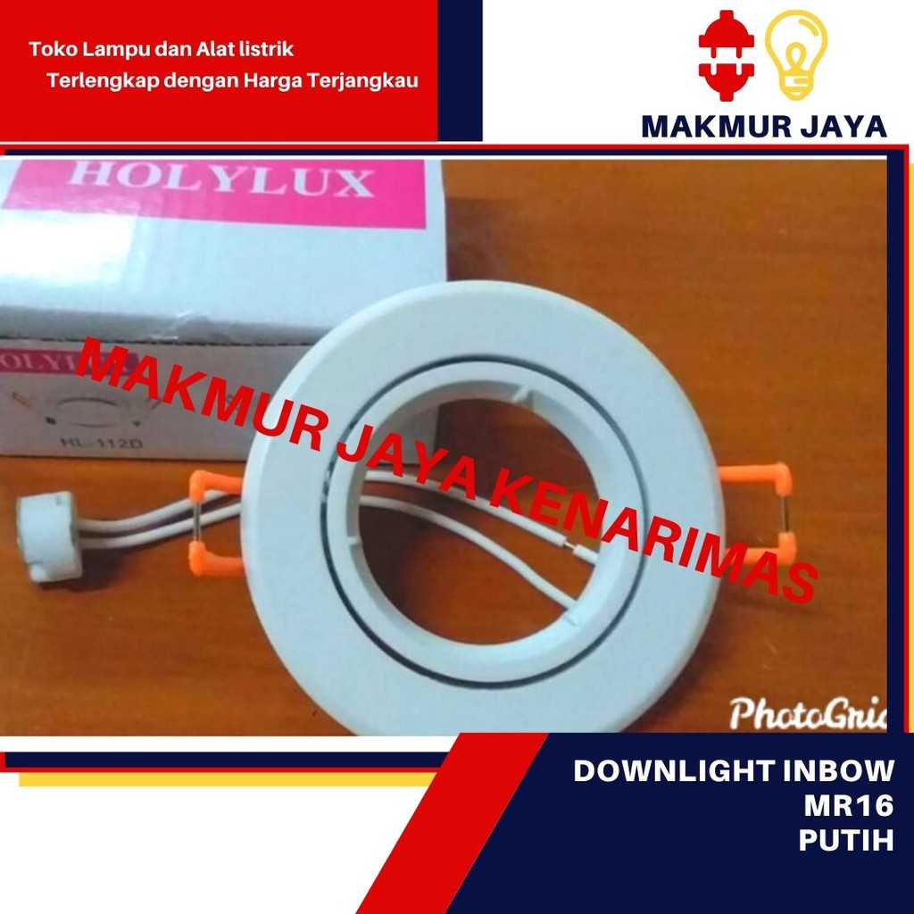 Downlight Inbow MR16/Rumah Lampu downlight Inbow MR16 murah/downlight