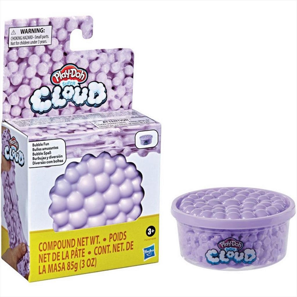 Play Doh Super Cloud Bubble Fun Single Purple Hasbro F5218 F4699 Playdoh