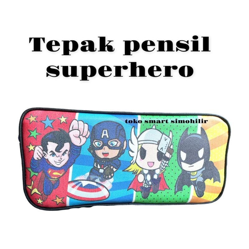 

TEPAK PENSIL/TEMPAT PENSIL SUPERHERO