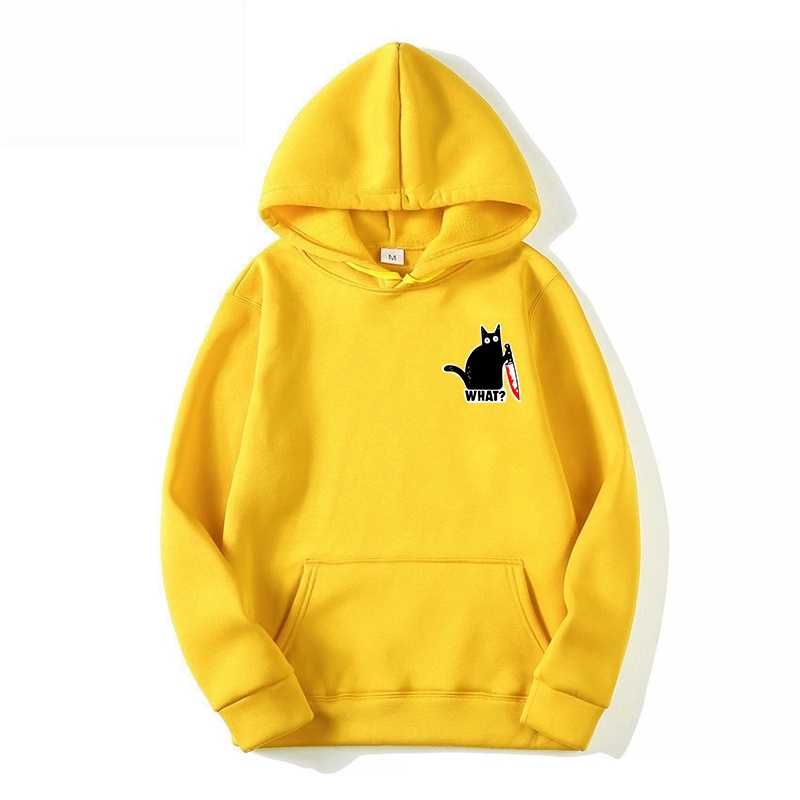 Lilipop.id Sweater Wanita Killer Cat Hoodie Jumper