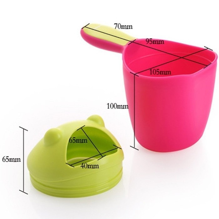 Qc baby shampoo cup / Qc Baby Shampoo Rinse Cup