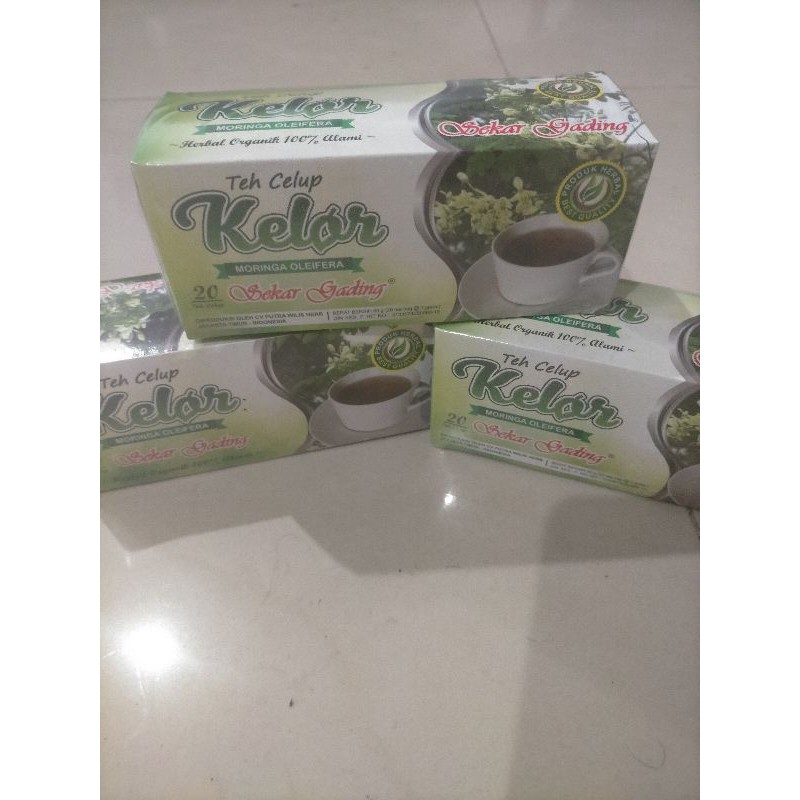 

teh celup daun kelor/moringa