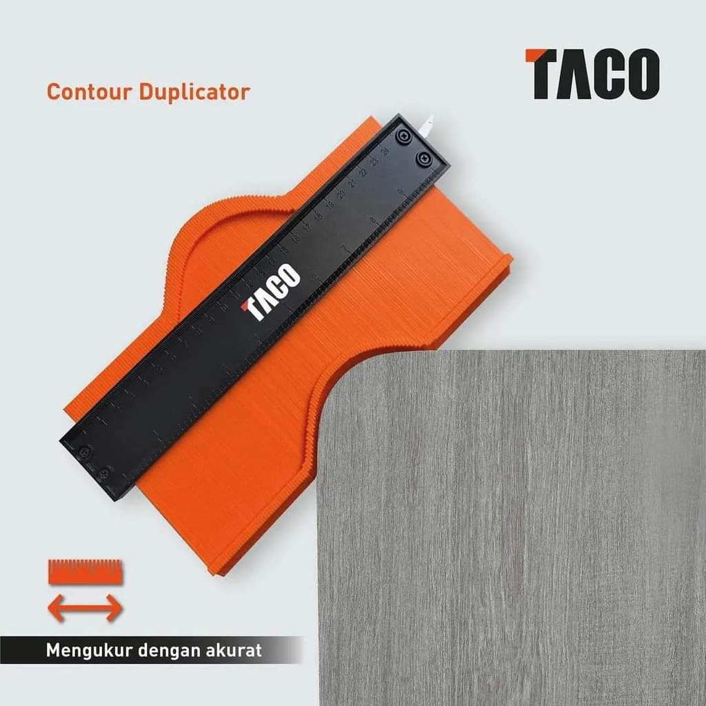 25 CM TACO CONTOUR DUPLICATOR - ALAT CETAK PROFIL DUPLIKAT TOOL UKUR