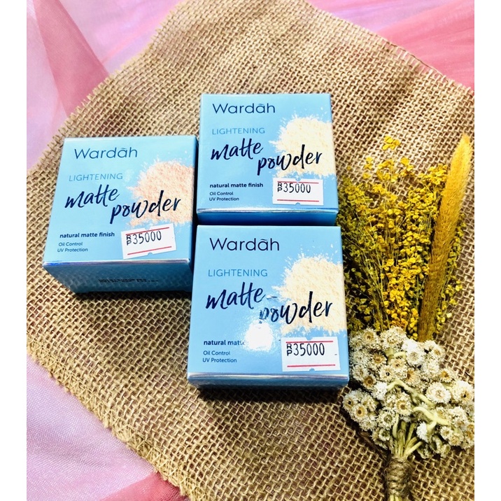 Bedak Tabur WARDAH matte powder