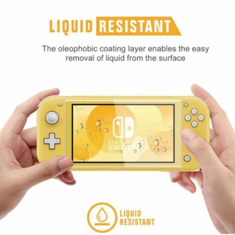 TEMPERED GLASS NINTENDO SWITCH LITE ANTI GORES SCREEN GUARD PROTRCTOR PELINDUNG LAYAD LCD NINTENDO SWITCH LITE TEMPERED FILM GLASS NINTENDO SWITCH LITE