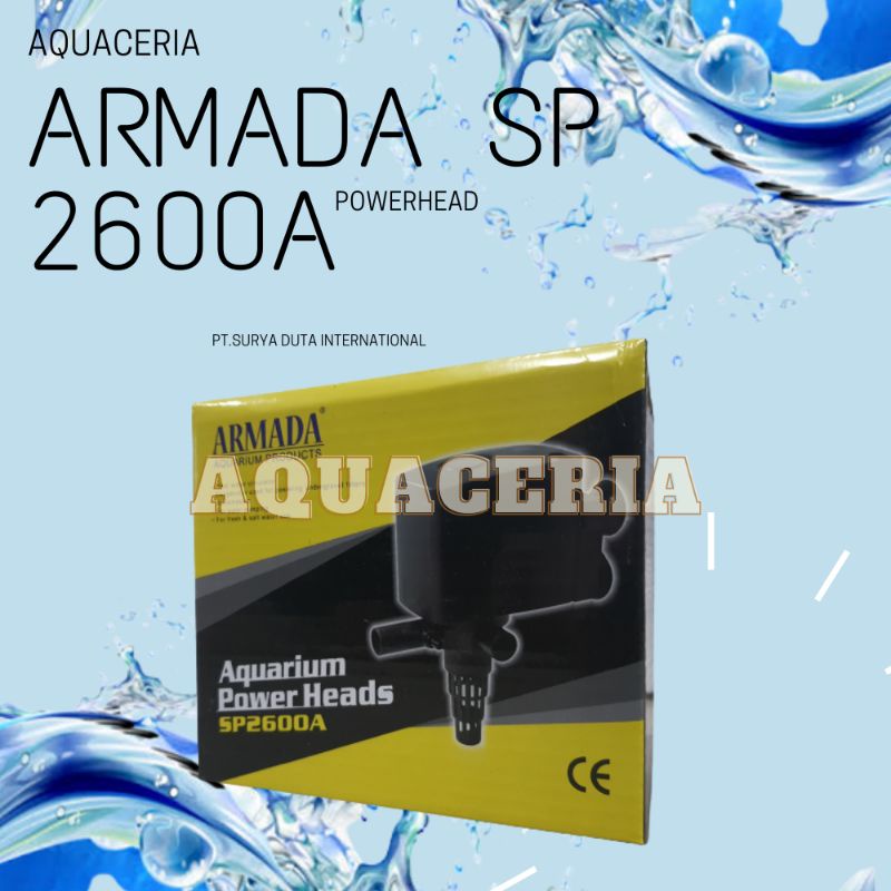 ARMADA 2600 A POWER HEAD POMPA CELUP AQUARIUM IKAN HIAS