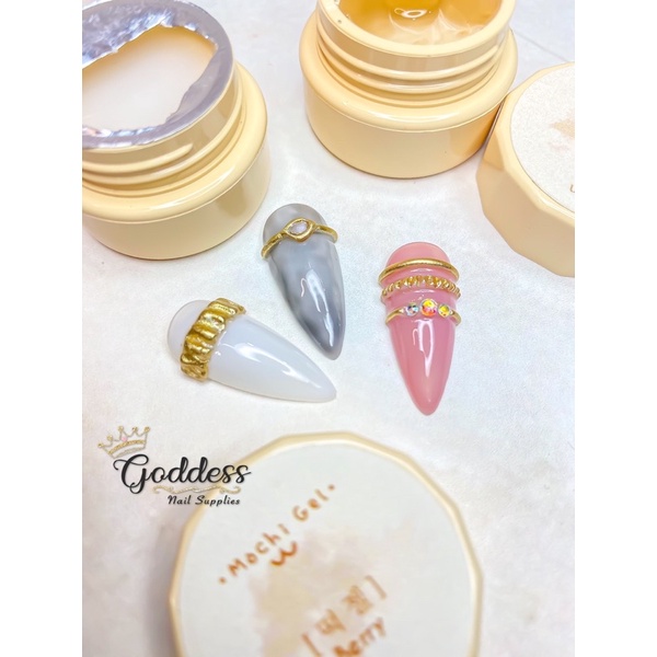 BERRY MOCHI GEL 8GR CARVING GEL 4D GEL SCULPTURE NAILART