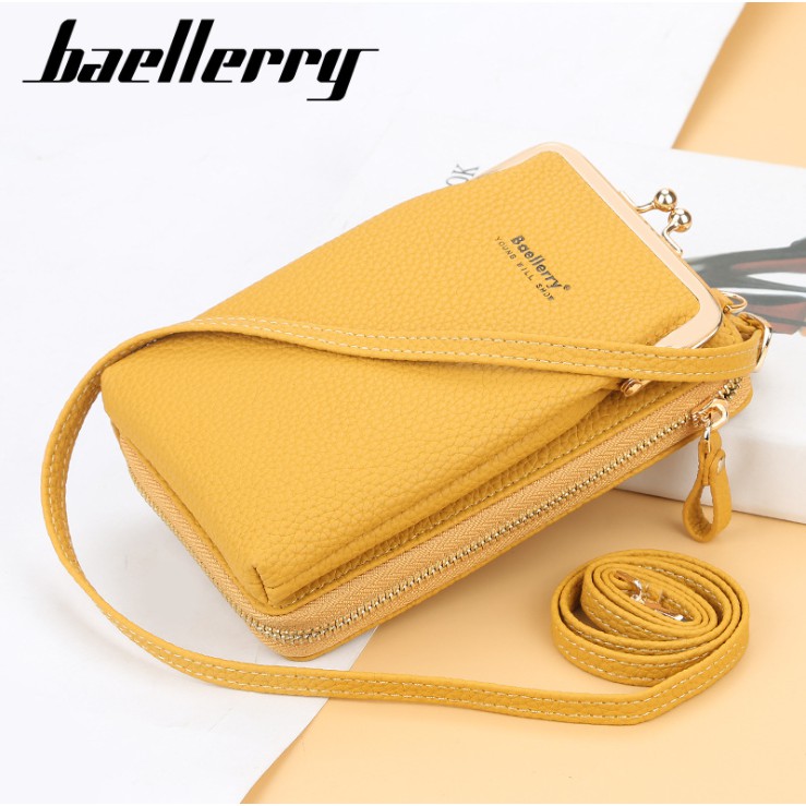 [BISA COD] Tas Selempang Dompet Wanita BAELLERRY YOUNG WILL SHOW Dompet Panjang Tali Original N8601