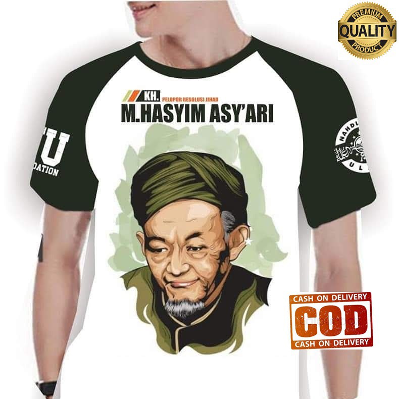 [COD] HQo Kaos Distro Santri NU / Kaos Islam Murah Terbaru / Kaos Distro 100% Soft Cotton Combed 30S