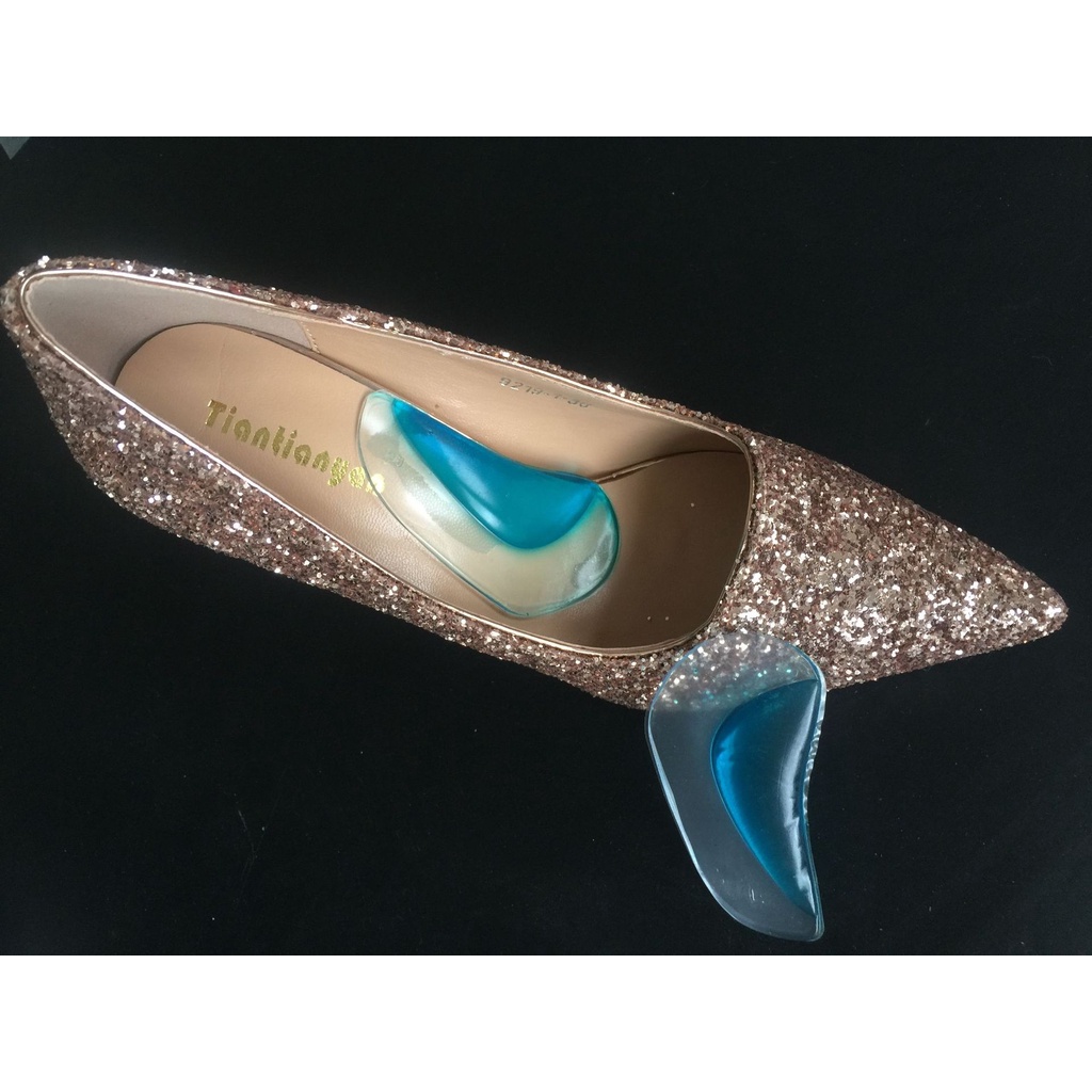 Insole Sepatu Model Arch Support dengan Bahan Silicone Nyaman untuk Terapi Perawatan Kesehatan Kaki