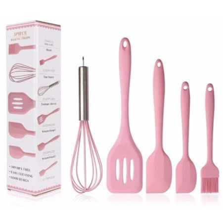 Spatula silicon set 5 pcs