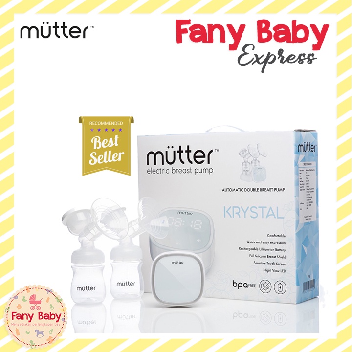 MUTTER KRYSTAL AUTOMATIC DOUBLE BREASTPUMP