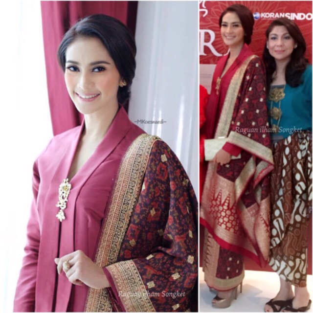 Exclusive Songket Limar Antik ORI /songket tenun asli palembang /ilham songket palembang limar mento