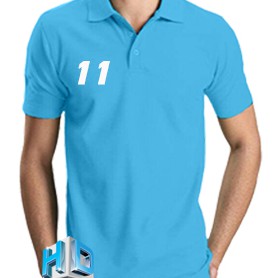 HD | Polo shirt KAOS POLO PRIA / KAOS KRAH | Baju polo pria | atasan pria-11 biru muda