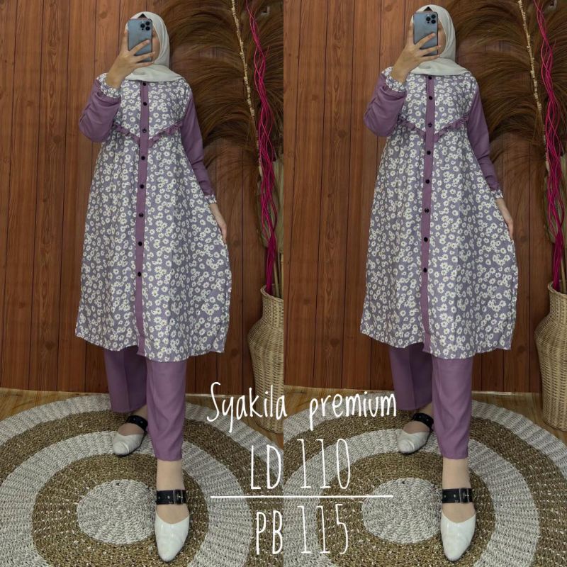 ONE SET BAHAN SYAKILA PREMIUM