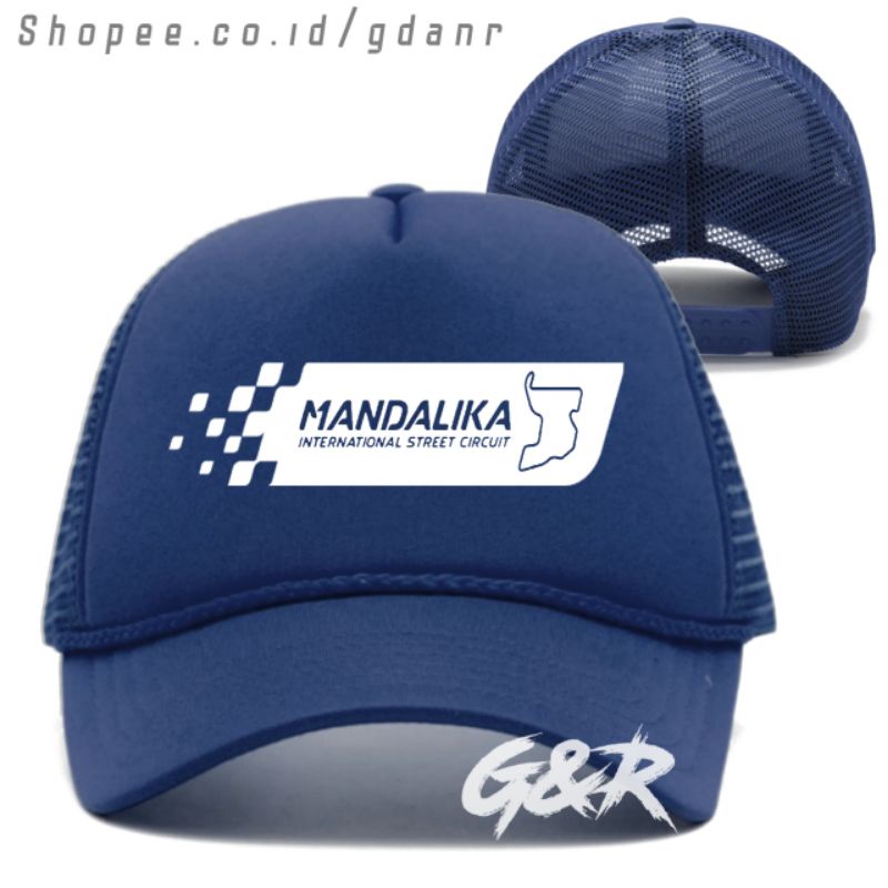 Topi Mandalika International Street Circuit Trucker/Jaring - Topi Mandalika/Racing/MotoGP