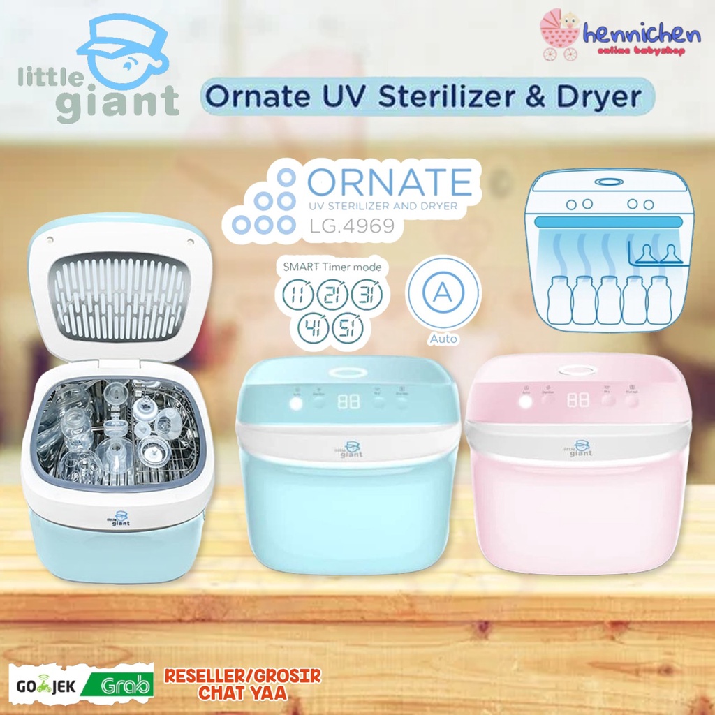 Little Giant LG4969 Ornate UV Sterilizer &amp; Dryer - LG 4969 / GS-100 - Bisa Steril HP / UV-C CR-9888