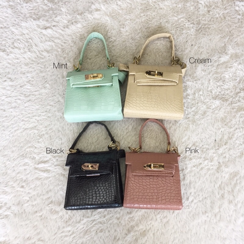 TAS MINI CROCO - Tas Selempang Wanita Fisy