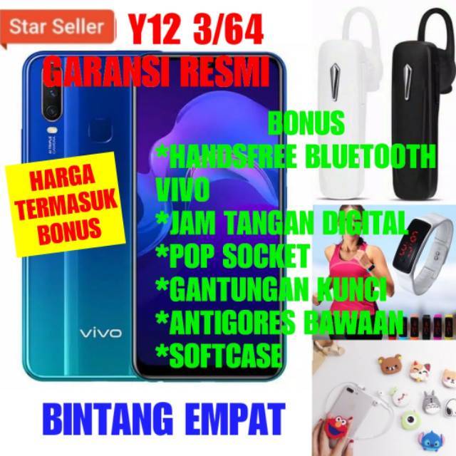 VIVO Y12 3/32 & Y11 2/32 GARANSI RESMI VIVO | Shopee Indonesia