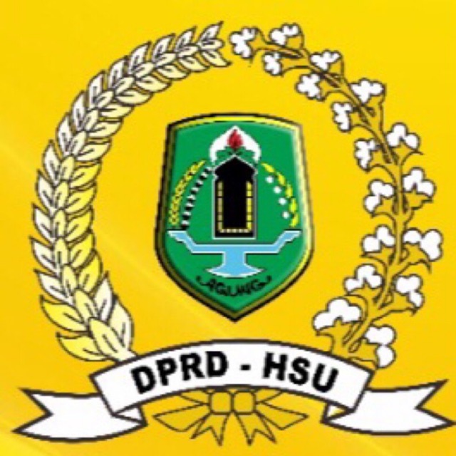 TOPI BAHAN JARING LOGO DPRD HSU
