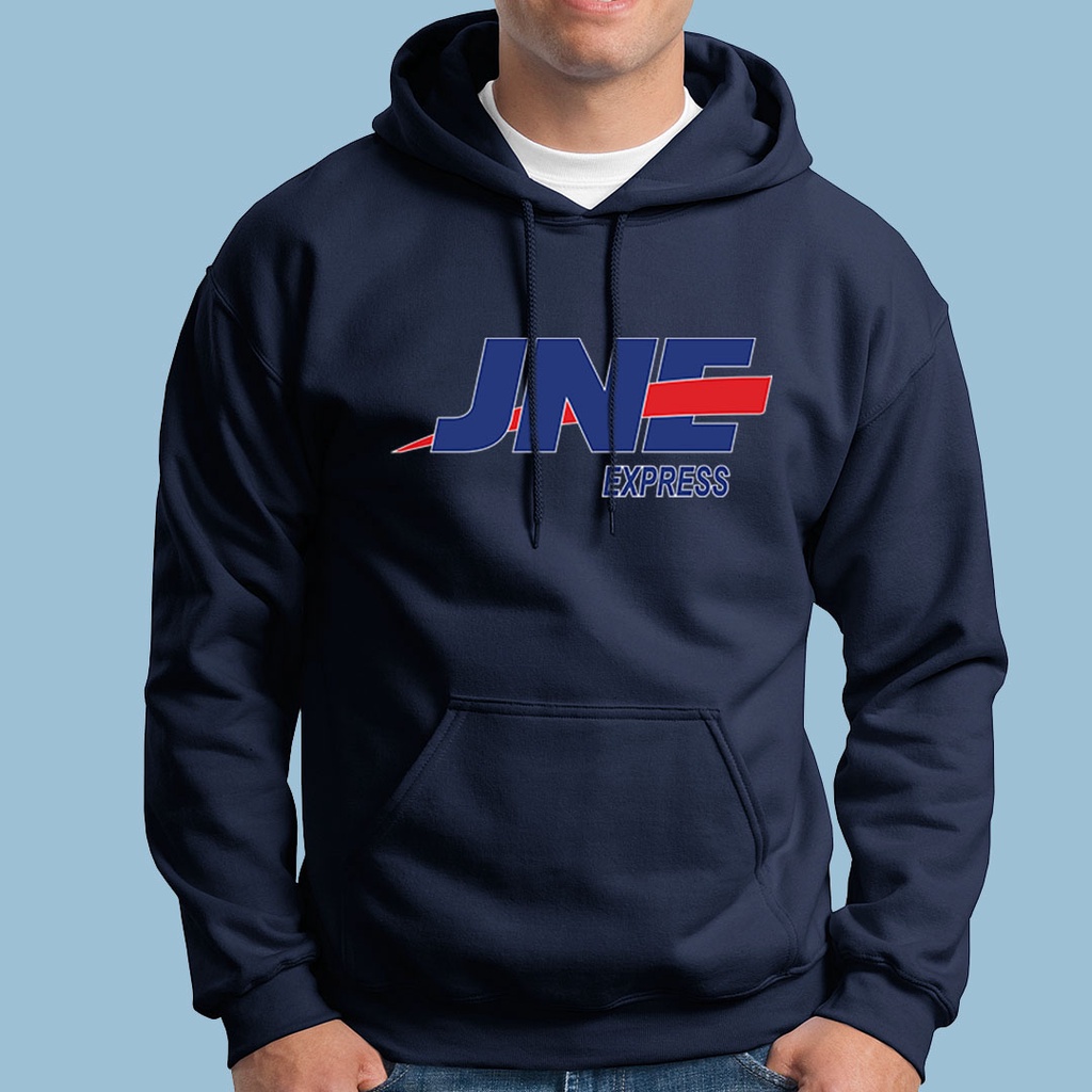 Sweater Hoodie JNE EXPRESS Bahan Tebal Lembut dan Nyaman