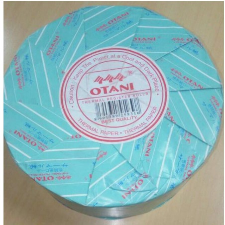 

Otani 80 x 180 - 25 Kertas Struk Thermal Paper / Telstruk Mesin ATM