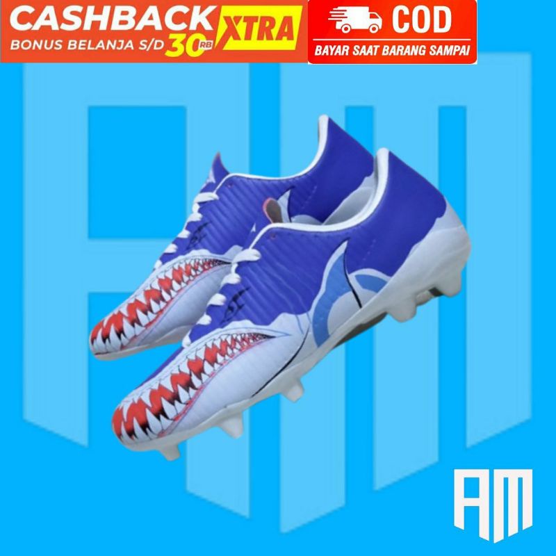 SEPATU BOLA ORTUS EIGHT HITAM GRADE ORI