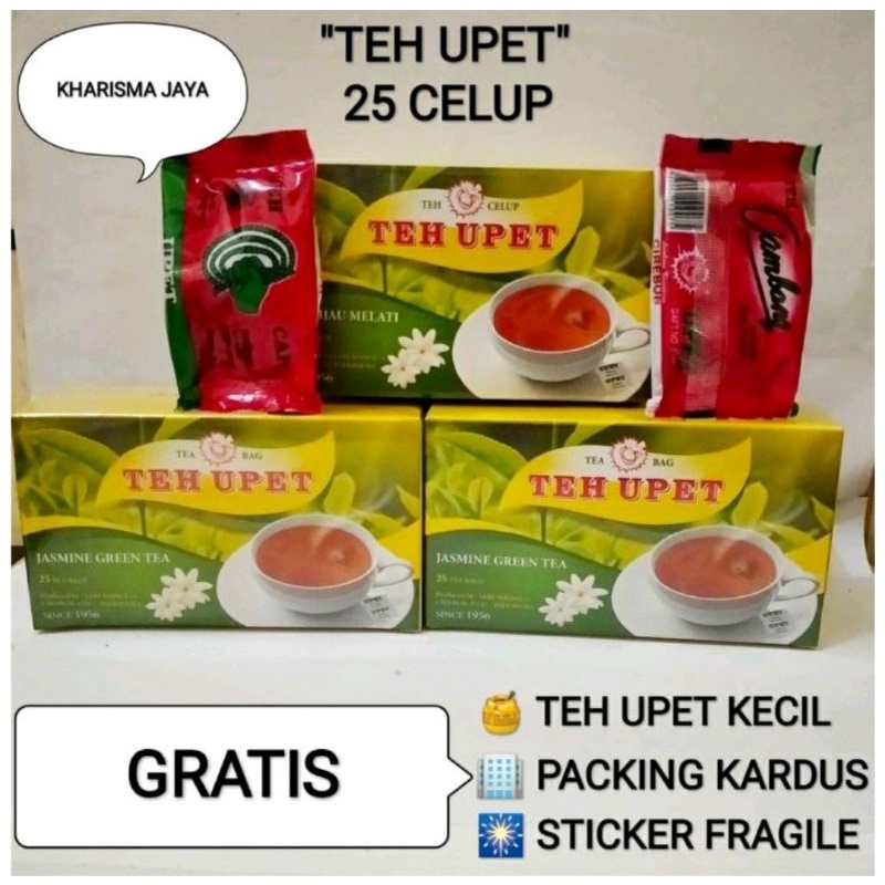 

TEH UPET CELUP 50 GRAM KHAS CIREBON GRATIS TEH/TERASI/ CANDY