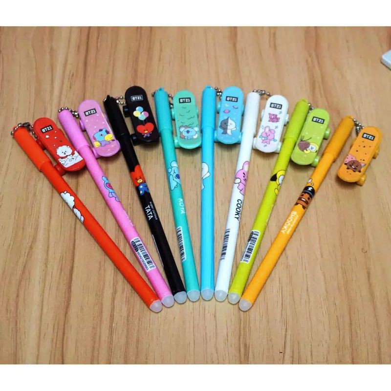 

Pulpen Gel Motif Gantungan Bts