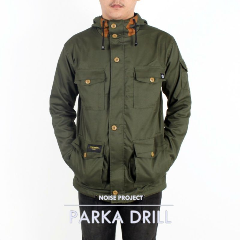 PARKA ARMY parka pria jaket parka jacket parka noise original wolv