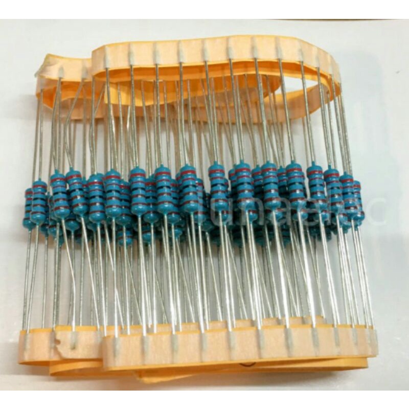 Resistor 0.5 Watt 1% 0.5W R 0.5Watt Resistor 1/2 Watt 1% Metal Film
