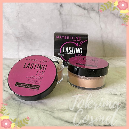 BEDAK TABUR Maybelline LASTING FIX PINK