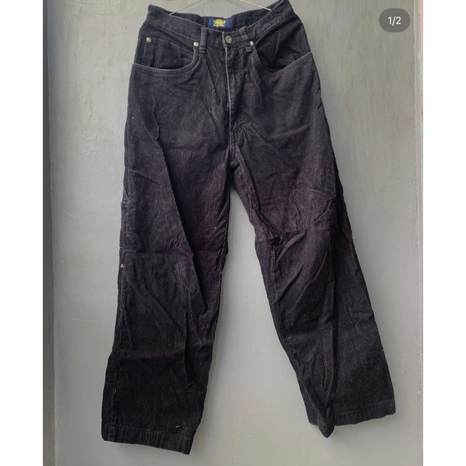 Celana jeans corduroy