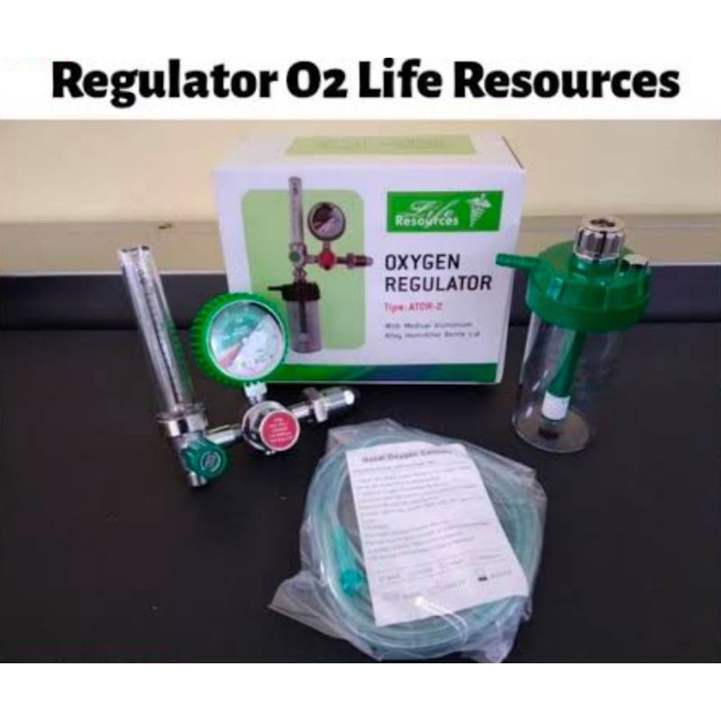 Regulator Oksigen Original Liferesources / Medical Oxygen Regulator Life Resources