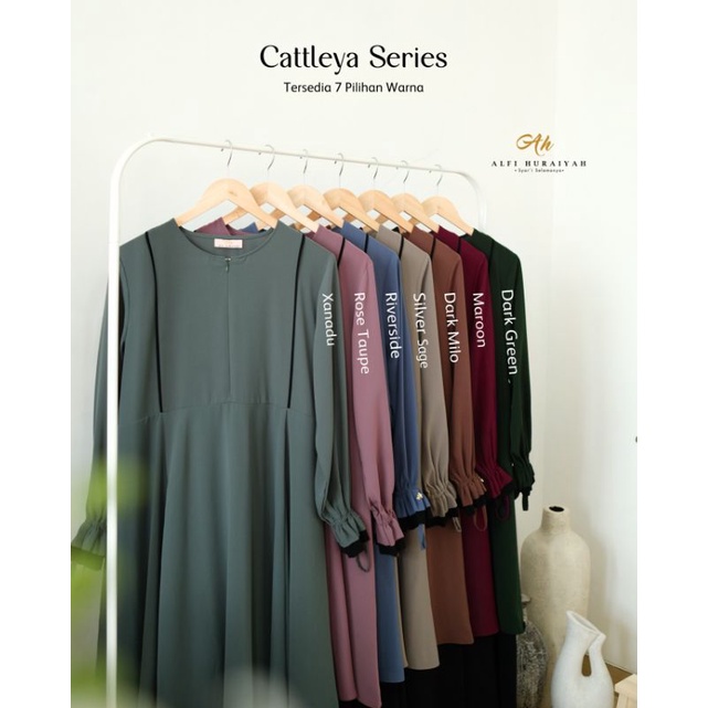 Gamis Cattleya Xanadu By Alfihuraiyah