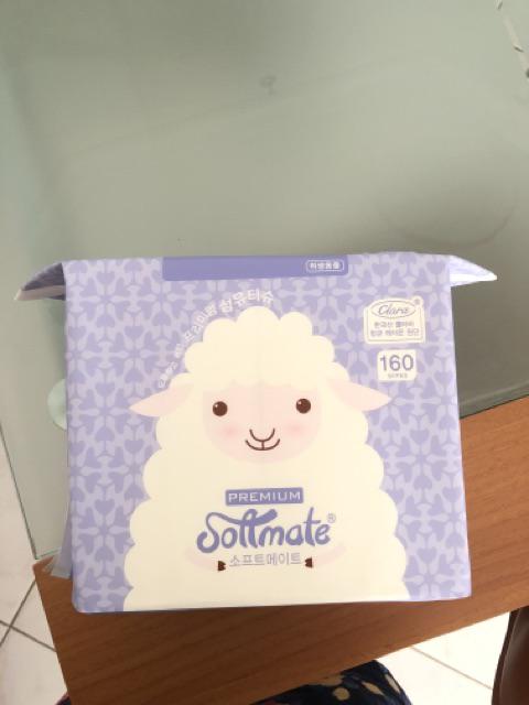 Softmate Premium Tissue 160 Lembar