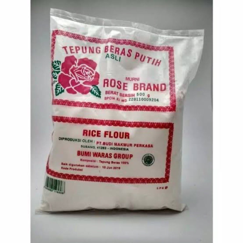

Tepung Beras Rose brand 500/200g